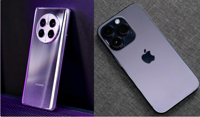 湘东苹果14维修分享华为Mate50与iPhone14哪个好？ 