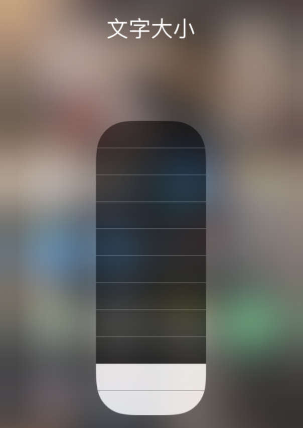 湘东苹果手机维修分享小技巧：在 iPhone 控制中心快速调节字体大小 